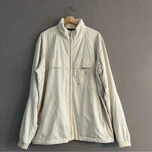 Bogner For Wynn Golf Club Men Windbreaker Jacket Full Zip Lightweight XXL Beige